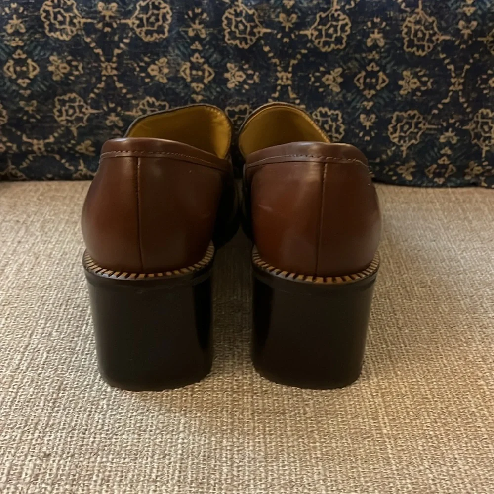Franco Sarto size 7 brown shoes - Picture 3 of 5